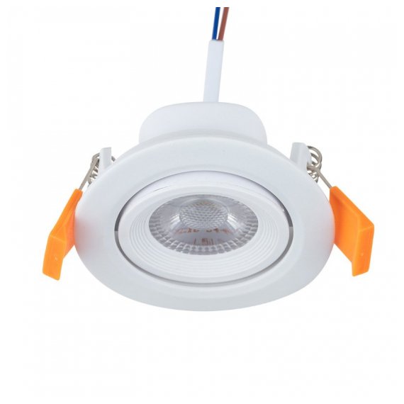 613-001 Светильник встраиваемый поворотный REXANT Bagel 5 Вт 4000 К LED