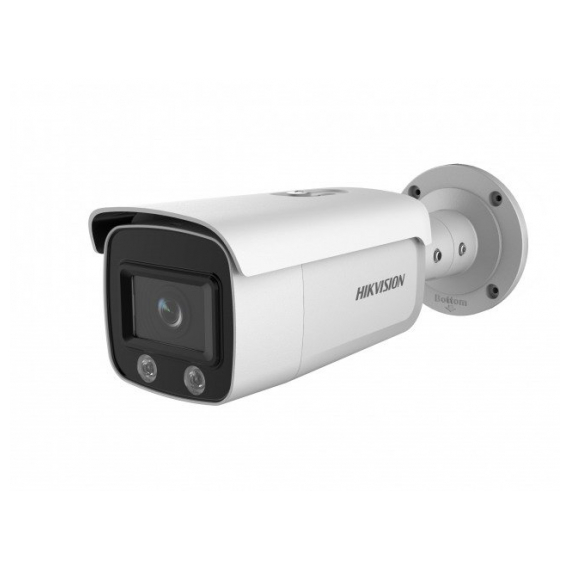 Hikvision DS-2CD2T47G2-L(6mm) 4Мп уличная цилиндрическая IP-камера с LED-подсветкой до 60м и технологией AcuSense