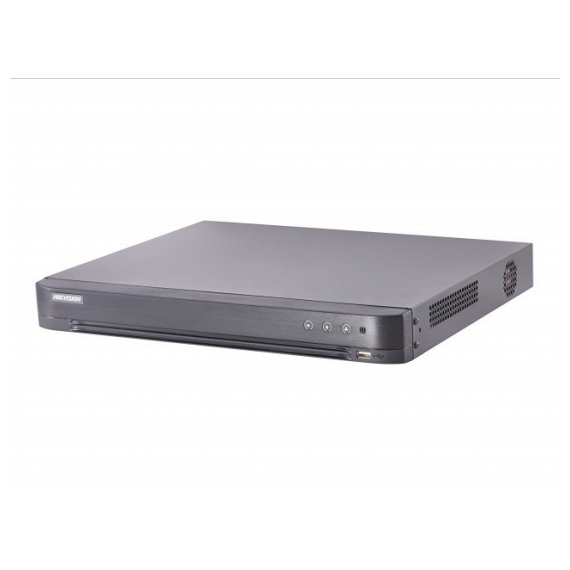 Hikvision DS-7216HQHI-K2 16-ти канальный гибридный HD-TVI регистратор для аналоговых, HD-TVI, AHD и CVI камер + 8 канала IP@6Мп (до 24 каналов с полным замещением аналоговых каналов)