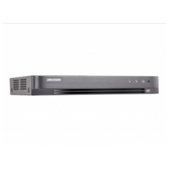 Hikvision DS-7224HQHI-K2 24-х канальный гибридный HD-TVI регистратор для аналоговых, HD-TVI, AHD и CVI камер + 2 канала IP@6Мп (до 26 каналов с полным замещением аналоговых каналов)