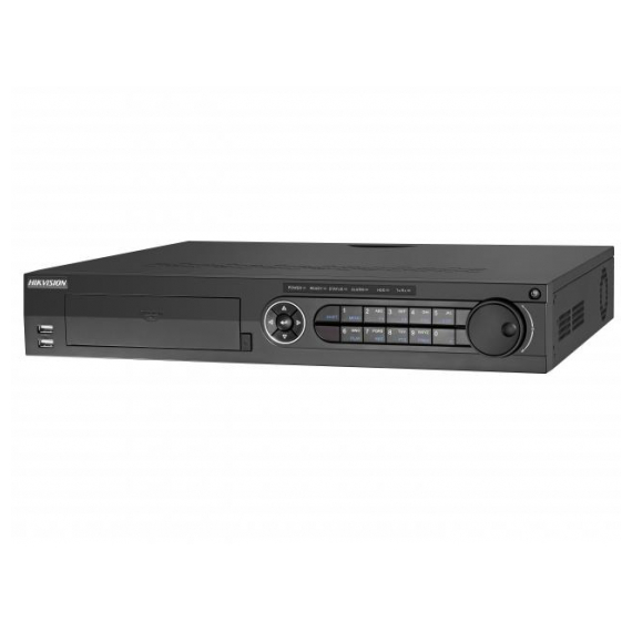 Hikvision DS-7332HUHI-K4 32-х канальный гибридный HD-TVI регистратор для аналоговых, HD-TVI, AHD и CVI камер + 16 каналов IP@8Мп (до 48 каналов с полным замещением аналоговых каналов) с v4.0 GUI интерфейсом