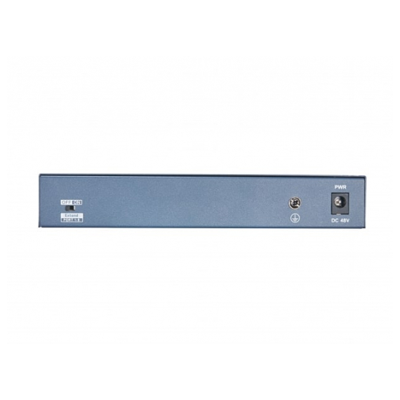 Hikvision DS-3E0109P-E(C) Коммутатор, 9 RJ45 100M PoE с грозозащитой 6кВ, 2 порт с высоким приоритетом; 1 Uplink порт 100М Ethernet; бюджет PoE 115Вт