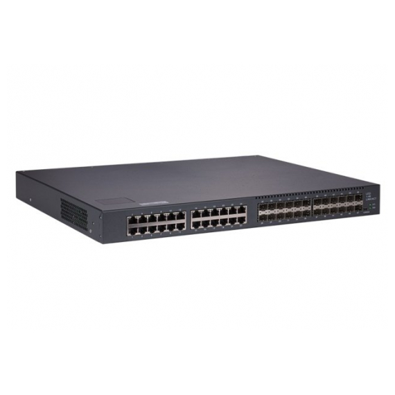 Hikvision DS-3E3756TF Коммутатор L3, 24 RJ45 1000M; 24 1000M SFP портов; 8 10G SFP+-порт, OSPF, IPv6, IEEE802.1x, IGMP