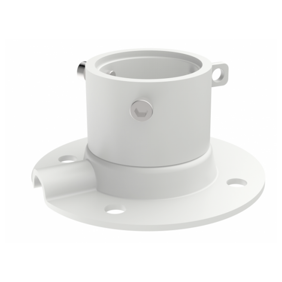 Hikvision DS-1668ZJ Потолочный кронштейн, белый, для скоростных поворотных камер, сталь, ф115х58мм