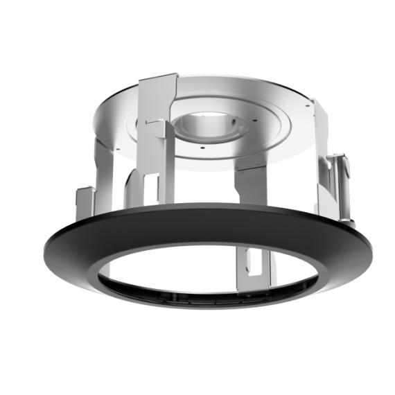 Hikvision DS-1671ZJ-SDM9 Внутрипотолочный кронштейн, черный, для скоростных поворотных камер, алюминий и сталь, ?232.9?142.6мм