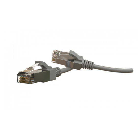 PC-LPT-SFTP-RJ45-RJ45-C6-1.5M-LSZH-GY Патч-корд S/FTP, экранированный, категория 6 (100% Fluke Component Tested), 28AWG, LSZH, 1.5 м, серый Hyperline