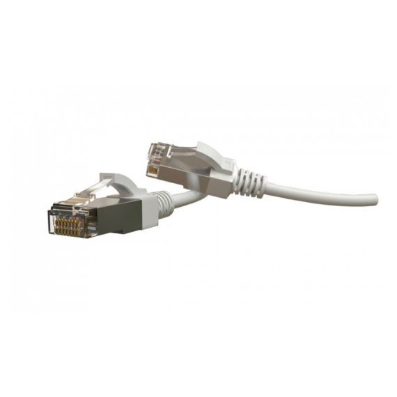 PC-LPT-SFTP-RJ45-RJ45-C6-3M-LSZH-WH Патч-корд S/FTP, экранированный, категория 6 (100% Fluke Component Tested), 28AWG, LSZH, 3 м, белый Hyperline