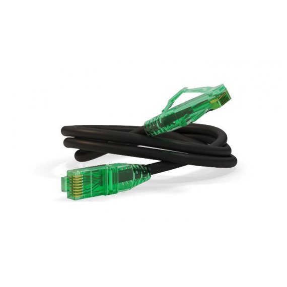PC-LPM-UTP-RJ45-RJ45-C6a-15M-LSZH-BK Патч-корд U/UTP, Cat.6a (100% Fluke Component Tested) 10G, LSZH, 15 м, черный Hyperline