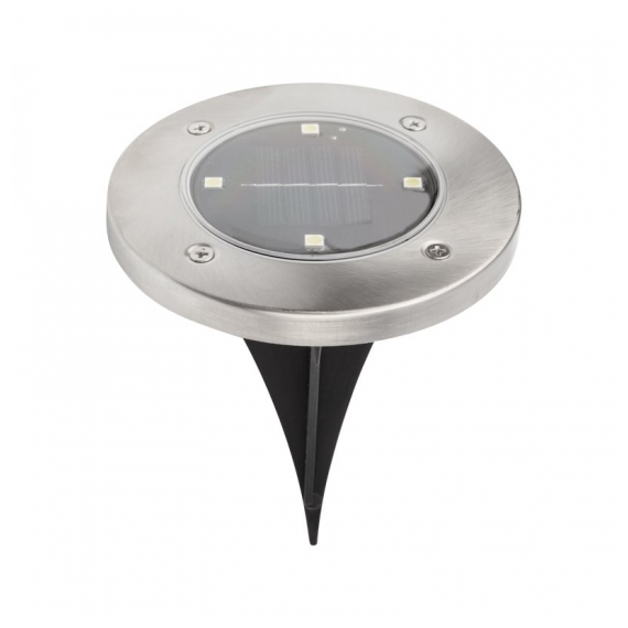 602-246 Светильник светодиодный Lamper Взлетные Огни LED с аккумулятором солнечной панелью IP65, холодное белое свечение 6500 К, монтаж в грунт