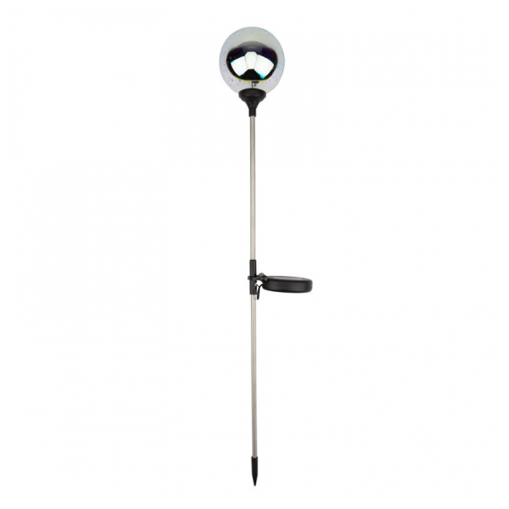 602-255 Светодиодный 3D Шар Lamper LED с солнечной панелью и аккумулятором, установка в грунт, цвет свечения мультиколор