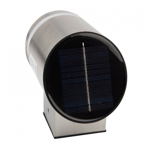 602-258 Светильник настенный Lamper LED с солнечной панелью и аккумулятором, холодное белое свечение