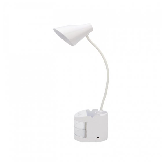 609-006 Светильник настольный REXANT Click Shift с ночником, на основании, LED, 6 Вт, 4000 К, диммируемый 3 ступени, заряжаемый (автономный режим 3 часа)