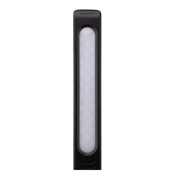 75-0219 Светильник настольный REXANT Status LED, USB-зарядка устройств, 2700-6500 К, диммирование, 220 В, эффект тиснения под кожу