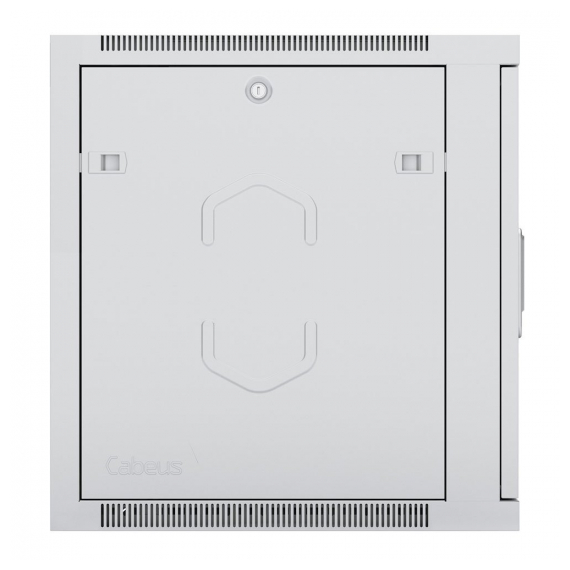 Cabeus SH-05F-15U60/60m-R Шкаф телекоммуникационный настенный разобранный 19" 15U 600x600x769mm (ШхГхВ) дверь металл, цвет серый (RAL 7035)