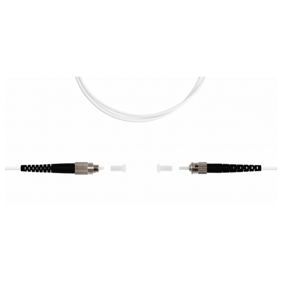 ШОС-ARM-3.0-FC/U-ST/U-SM(A1)-5м-LSZH-WH TELCORD ШОС-ARM-3.0-FC/U-ST/U-SM(A1)-5м-LSZH-WH Шнур оптический армированный simplex (ШОС), FC/UPC - ST/UPC, SM(G.657.A1), 3.0мм, LSZH, 5м