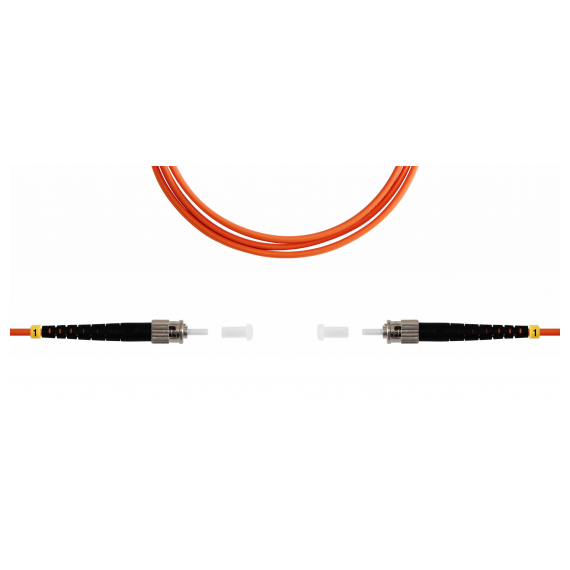 ШОС-ARM-3.0-ST/U-ST/U-MM50-20м-LSZH-OR TELCORD ШОС-ARM-3.0-ST/U-ST/U-MM50-20м-LSZH-OR Шнур оптический армированный simplex (ШОС), ST/UPC - ST/UPC, MM50, 3.0мм, LSZH, 20м