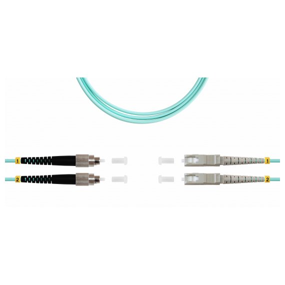 ШОС-ARM-2x3.0-2FC/U-2SC/U-MM503-20м-LSZH-AQ TELCORD ШОС-ARM-2x3.0-2FC/U-2SC/U-MM503-20м-LSZH-AQ Шнур оптический армированный duplex (ШОС), FC/UPC - SC/UPC, MM50(OM3), 3.0мм, LSZH, 20м