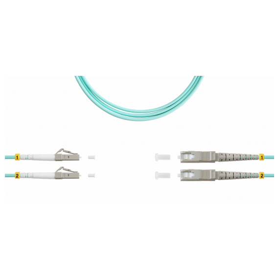 ШОС-ARM-2x3.0-2LC/U-2SC/U-MM503-2м-LSZH-AQ TELCORD ШОС-ARM-2x3.0-2LC/U-2SC/U-MM503-2м-LSZH-AQ Шнур оптический армированный duplex (ШОС), LC/UPC - SC/UPC, MM50(OM3), 3.0мм, LSZH, 2м