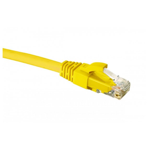 Eurolan 21D-U6-10YL Коммутационный шнур категории 6 U/UTP, LSZH, 10 м, желтый