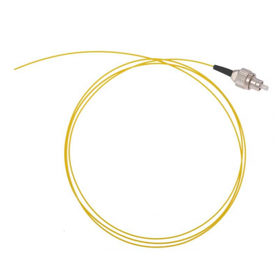 ШОС-0.9-PT-FC/U-SM-1.5м-LSZH-YL Шнур оптический (ШОС) pigtail FC/UPC, SM(G.652.D), 0.9мм, LSZH, 1.5м
