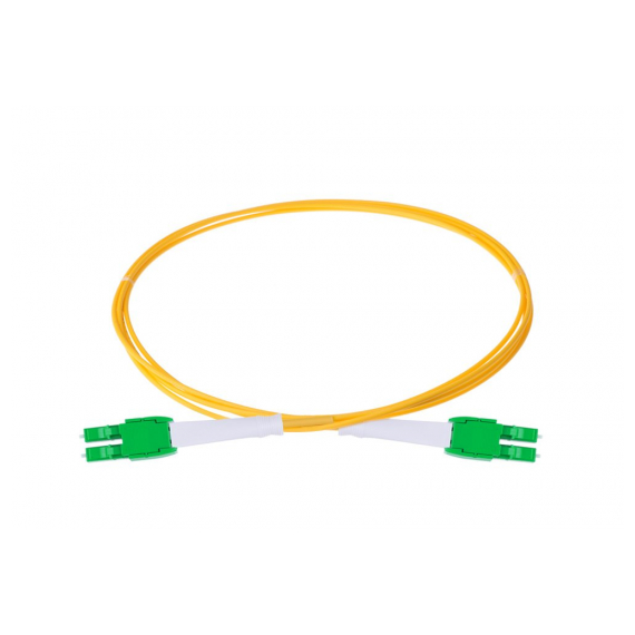 Eurolan 41B-S2-LC-LC-05-AA Оптический шнур HD, OS2, 9/125, дуплекс LC/APC - дуплекс LC/APC, UNIBOOT PUSH-PULL, 5 м