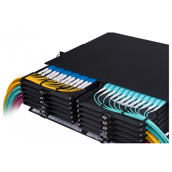Eurolan 41B-S2-LC-LC-05-AA Оптический шнур HD, OS2, 9/125, дуплекс LC/APC - дуплекс LC/APC, UNIBOOT PUSH-PULL, 5 м