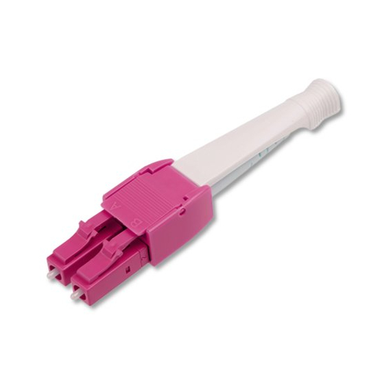 Eurolan 41B-40-LC-LC-01 Оптический шнур HD, OM4, 50/125, дуплекс LC - дуплекс LC, UNIBOOT PUSH-PULL, 1 м