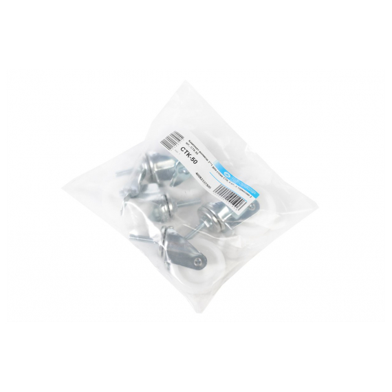 СТК-ШТК-Э-50 Комплект роликов 3" * 1" для стоек СТК и шкафов ШТК-Эконом, 4 шт., с тормозом 2 шт.