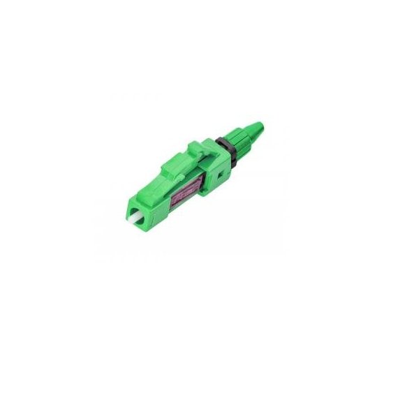 Eurolan 37E-S2-LC-02GR-A Экспресс-коннектор OS2 LC/APC, 250, 900 мкм, зеленый