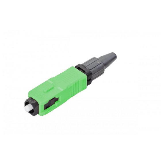 Eurolan 37E-S2-SC-02GR-A Экспресс-коннектор OS2 SC/APC, 250, 900 мкм, зеленый