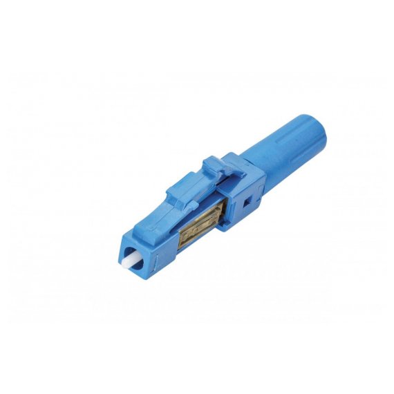 Eurolan 37E-S2-LC-03BU Экспресс-коннектор OS2 LC/UPC, o 2,0/3,0 мм, синий