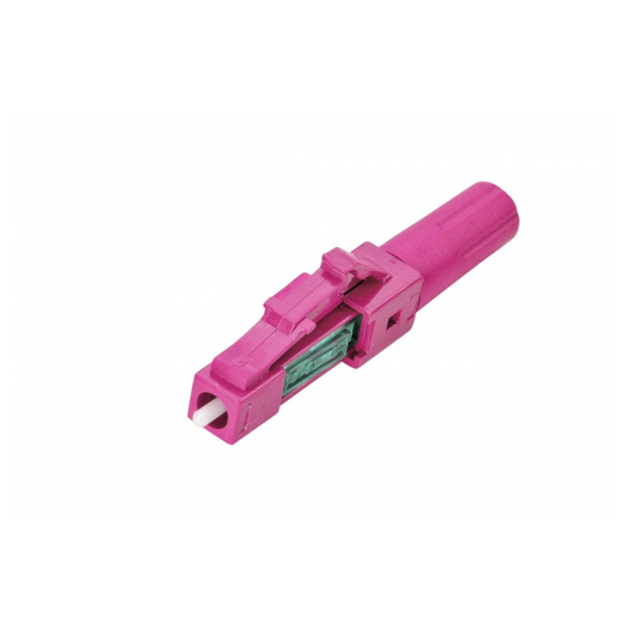 Eurolan 37E-40-LC-03MG Экспресс-коннектор OM4 LC/PC, o 2,0/3,0 мм, пурпурный