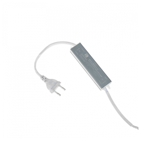 501-804 Акриловая светодиодная фигура Снежинка 96 см, белая LED-ICE