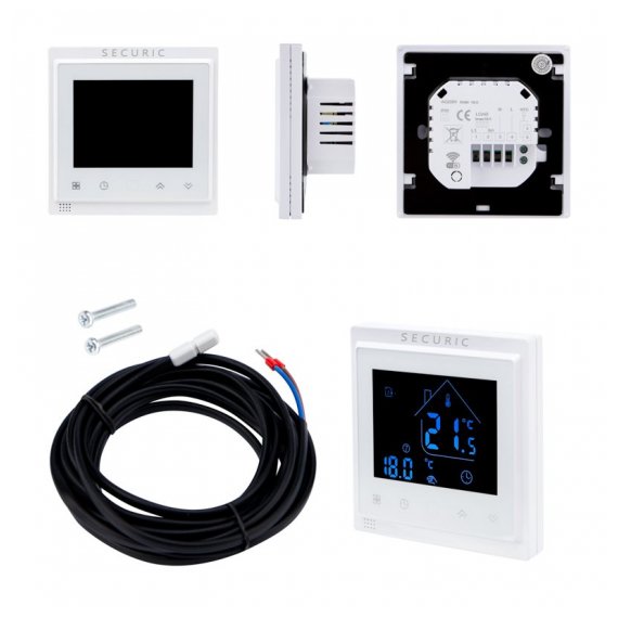 SEC-T-101W Wi-Fi Терморегулятор сенсорный Securic