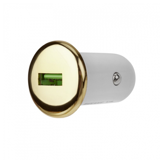 16-0281 Зарядное устройство в прикуриватель REXANT USB, 5V, 1000mA, белое