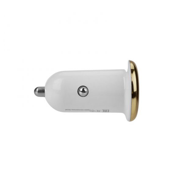 16-0281 Зарядное устройство в прикуриватель REXANT USB, 5V, 1000mA, белое