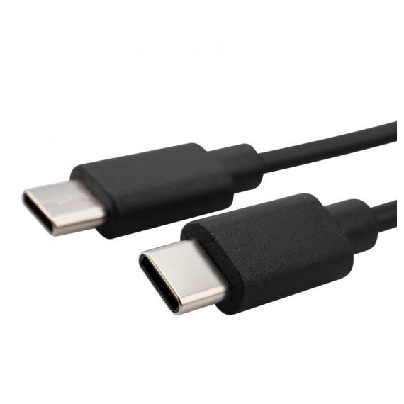 18-1834 Кабель Type-C - Type-C 2A/1m/PVC/black/REXANT