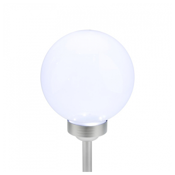 602-1005 Светильник светодиодный ШАР ф250 LED Lamper  встроенная солнечная панель, аккумулятор, датчик света