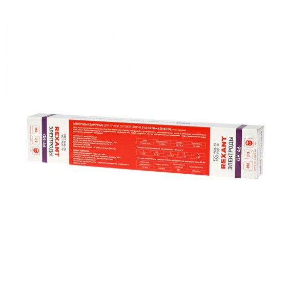 11-0969 Электрод 350 мм ОК-46 3 мм пачка 3 кг REXANT