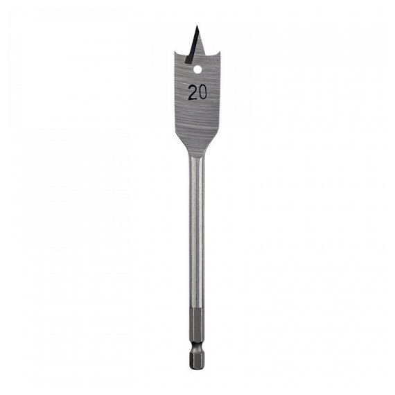 KR-91-0680 Сверло перовое по дереву 55х152 мм (шестигранный хвостовик) Kranz