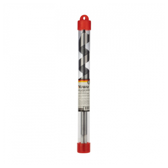 KR-91-0711 Сверло винтовое по дереву 20х230 мм (шестигранный хвостовик) Kranz