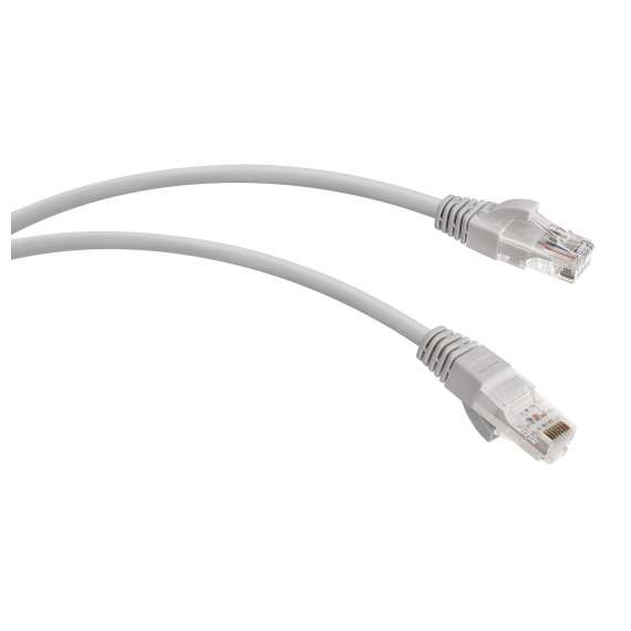 WRline WR-PC-RJ45-UTP-5E-0.3-GY Патч-корд U/UTP, категория 5е, 2xRJ45, неэкранированный, серый, LSZH, 0.3м