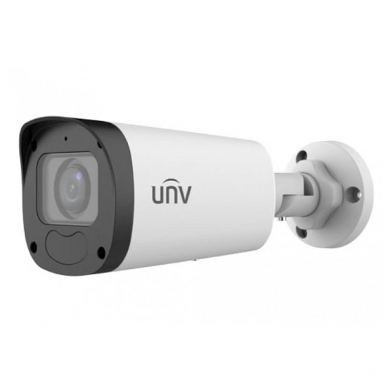 Uniview IPC2322LB-ADZK-G Видеокамера IP цилиндрическая, 1/2.7" 2 Мп КМОП @ 30 к/с, ИК-подсветка до 50м., 0.005 Лк @F1.6, объектив 2.8-12.0 мм моторизованный с автофокусировкой, WDR, 2D/3D DNR, Ultra 265, H.265, H.264, MJPEG, 2 потока, встроенный микрофон, детекция движения, детекция пересечения линии, детекция вторжения, аудиодетекция, поддержка Micro SD карт памяти до 128 Гбайт, кнопка сброса, IP67, металл, -40~+60°C