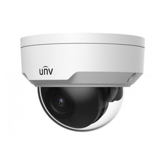 Uniview IPC323LB-SF40K-G Видеокамера IP купольная антивандальная, 1/2.7" 3 Мп КМОП @ 30 к/с, ИК-подсветка до 30м., 0.01 Лк @F2.0, объектив 4.0 мм, DWDR, 2D/3D DNR, Ultra 265, H.265, H.264, MJPEG, 2 потока, детекция движения, детекция пересечения линии, детекция вторжения, поддержка Micro SD карт памяти до 128 Гбайт, IP67, IK10, металл+пластик, -40~+60°C