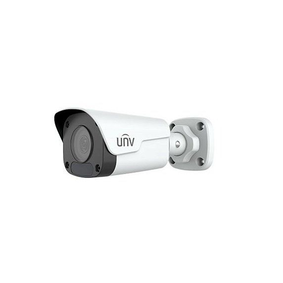 Uniview IPC2124LB-SF28-A Видеокамера IP цилиндрическая, 1/3" 4 Мп КМОП @ 25 к/с, ИК-подсветка до 30м., 0.01 Лк @F2.1, объектив 2.8 мм, DWDR, 2D/3D DNR, H.265, H.264, 2 потока, детекция движения, IP67, пластик, -40~+60°C