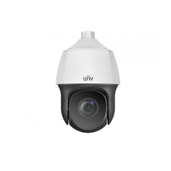 Uniview IPC6612SR-X33-VG Видеокамера IP скоростная PTZ, 1/2.8" 2 Мп КМОП @ 30 к/с, ИК-подсветка до 150м, LightHunter 0.001 Лк @F1.5, объектив 4.5-148.5 мм моторизованный с автофокусировкой, WDR, 2D/3D DNR, Ultra 265, H.265, H.264, MJPEG, 3 потока, аудио вход/выход, тревожный вход/выход, Deep Learning, детекция движения, захват лиц (support later), аудиодетекция, автотрекинг (support later), поддержка Micro SD карт памяти до 256 Гбайт, диапазон панорамирования 360°, диапазон наклона -15~90°, число предустановок 1024, кнопка сброса, IP66, -40~+60°C.