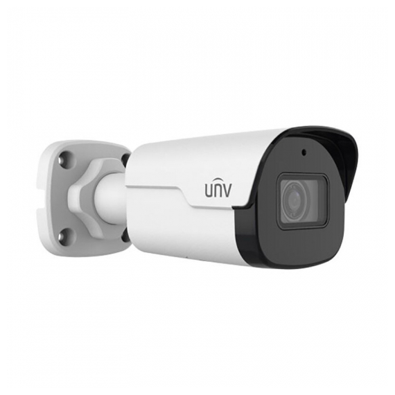 Uniview IPC2128SB-ADF40KM-I0 1/2.7" КМОП, ICR,8Мп (3840*2160)@20к/с; 5Мп (3072*1728)@30/25к/с; 4Мп (2560*1440)@30/25к/с; 2Мп (1920*1080) @30/25к/сUltra 265/H.265/H.264/MJPEG, 3 потока ,DC12В &amp; PoE, 120дБ WDR,(4мм)lens,тревожные вход/выход  1/1, аудиовход/выход 1/1,  Дальность ИК-подсветки: до 30м,  Встроенный микрофон, поддержка Micro SD карт памяти?LightHunter: 0.003лк, Ultra motion detection(UMD), Deep learning(защита периметра, захват лиц, посчет людей)