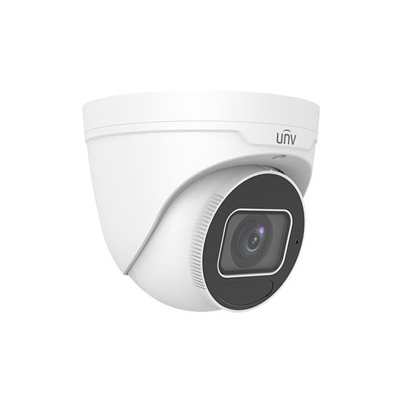 Uniview IPC3638SE-ADZK-I0 1/1.8" КМОП, ICR,8Мп (3840*2160), Макс. 30к/с в режиме приоритета частоты кадров; Макс. 20к/с в режиме Smart приоритета; Ultra 265/H.265/H.264/MJPEG, 3 потока ,DC12В &amp; PoE, 120дБ WDR, 2.8~12мм моторизованный с автофокусировкой, Дальность ИК-подсветки: до 40м,  Встроенный микрофон, поддержка Micro SD карт памяти?0.0008лк,BNC. Deep learning(защита периметра, захват лиц, посчет людей)