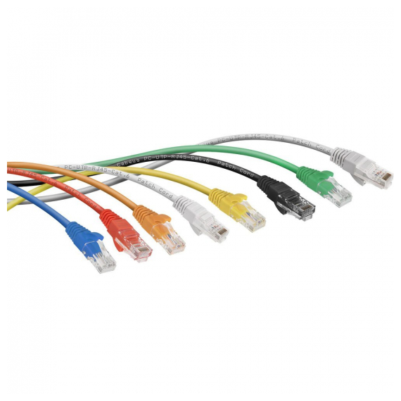 Cabeus PC-UTP-RJ45-Cat.6-3m-WH-LSZH Патч-корд U/UTP, категория 6, 2xRJ45/8p8c, неэкранированный, белый, LSZH, 3м