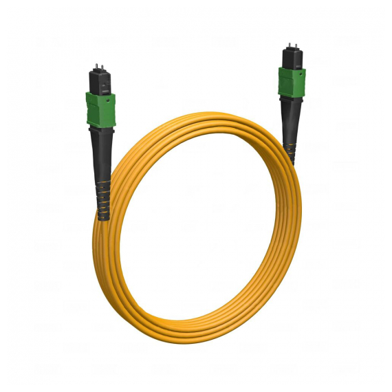 Cabeus FOP-9-12-MPO(M)-12-MPO(M)-B-2m Кабельная сборка MPO(M) -MPO(M)-12 волокон 9/125 OS2, 2 m, полярность В